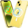 Husa Magnetica compatibila iPhone 14, Transparenta, MagSafe, SONORH®
