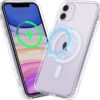 Husa Magnetica compatibila iPhone 11, Transparenta, MagSafe, SONORH®