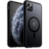 Husa Magnetica compatibila cu iPhone 11 PRO MAX, Transparenta, MagSafe, SONORH®