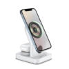 Suport Magnetic Wireless SONORH® cu Incarcare Rapida 3 in 1 pentru Telefon, Airpods si cu Lumina de Noapte