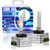 Set 2 Becuri Xenon D1S, 35W+35W, HID, 6000k, Plug&Play, Adaptor, +50%, pentru Faruri Auto, SONORH®