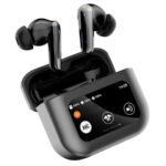 Casti Wireless cu Touch Screen, Microfon, Bass Profund, Reducere Zgomot ANC, Sunet Stereo 360°, Negru, SONORH®