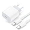 Încărcător Super Fast Charge 35W SONORH® pentru iPhone 16/16 Pro/16 Pro Max/iPad/AirPods, Cablu USB-C, Alb